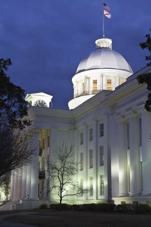 Montgomery, Alabama - State Capitol Buildingの写真素材