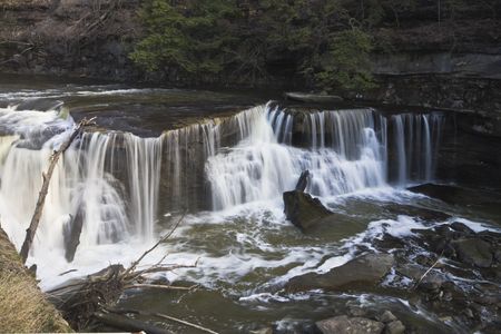 Falls in Cuyahoga Valley National Parkの写真素材