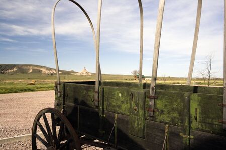 Oregon Trail - seen in Nebraskaの写真素材