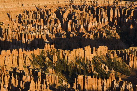 Bryce Canyon National Park in Utah - morning time.