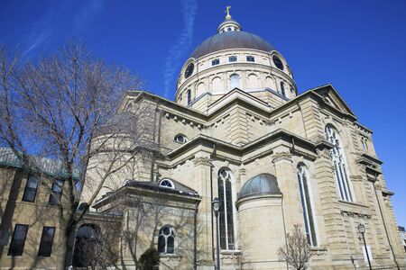 Basilica of Saint Josaphat in Milwaukee, Wisconsin.の写真素材