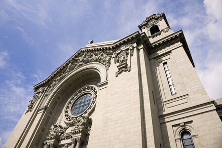 Cathedral in St. Paul, Minnesota, USA.の写真素材