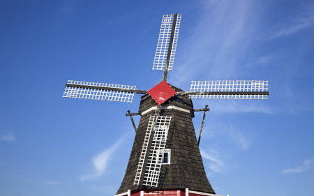 Windmill in Holland, Michigan, USA.