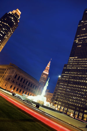 Colors of Cleveland, Ohio, USA.の写真素材