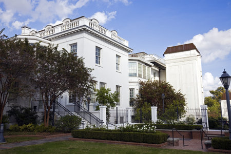 Old Governor's Mantion - Baton Rouge, Louisianaの写真素材