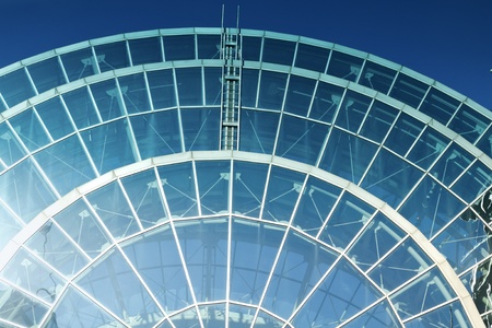 Detail of downtown of Indianapolis, Indiana.の写真素材