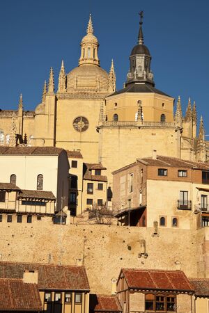 Architecture of Segovia, Spain, europeのeditorial素材
