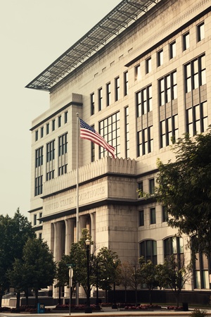 United States Courthouse building in Charleston, West Virginia.のeditorial素材