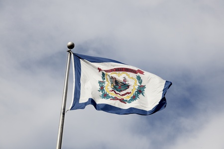 West Virginia flagの写真素材