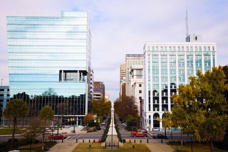 Skyline of Columbia, South Carolina, USA.の写真素材