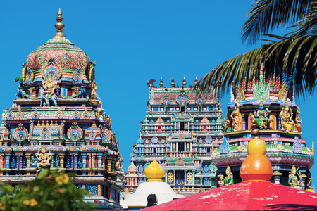 Sri Siva Subramaniya Swami Hindu Temple in Nadi, Fijiの写真素材