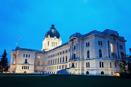 Saskatchewan Legislative Building in Regina, Saskatchewan, Canadaの写真素材