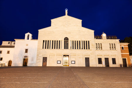 St. Pio of Pietrelcina Chapel. San Giovanni Rotondo, Apulia, Italyの写真素材