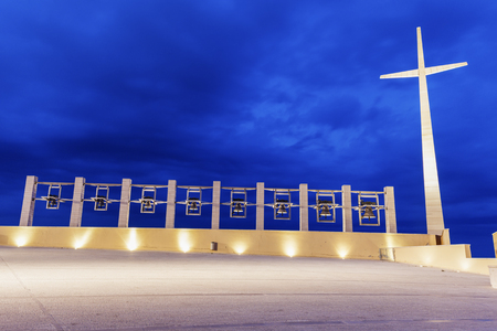 Padre Pio Pilgrimage Church. San Giovanni Rotondo, Apulia, Italy.の写真素材