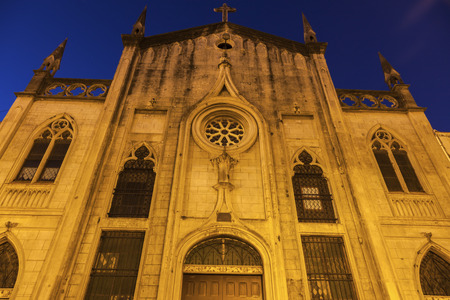 Colegio de la Asuncion in Leon, Nicaragua. Leon, Nicaragua.の写真素材