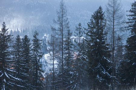 Parish of the Holy Cross in Zakopane. Zakopane, Lesser Poland, Poland.の写真素材