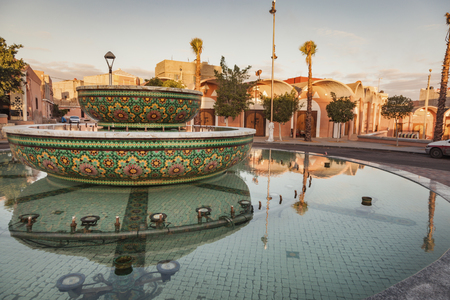 Architecture of Laayoune. Laayoune, Western Sahara, Morocco.の写真素材