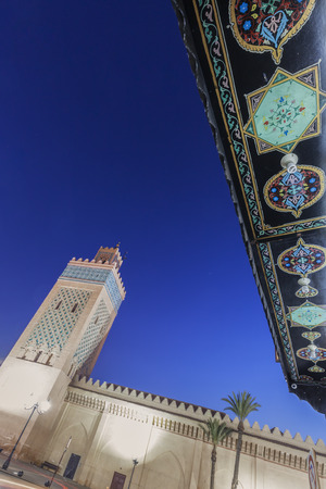Kasbah Mosque in Marrakesh. Marrakesh, Marrakesh-Safi, Morocco.の写真素材