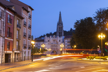 Arco de Santa Maria in Burgos. Burgos, Castile and Leon, Spain.の写真素材