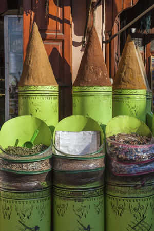 Spices Market in Marrakesh. Marrakesh, Marrakesh-Safi, Morocco.の写真素材