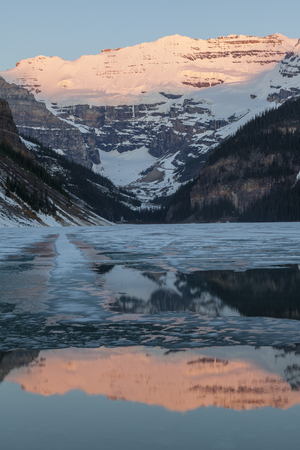 Lake Louise in Banff National Park. Alberta, Canada.の写真素材