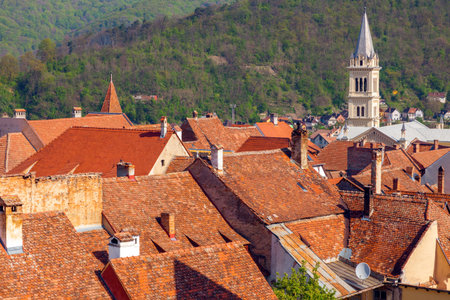 Sf. Iosif Church in Sighisoara. Sighisoara, Mures County, Romania.