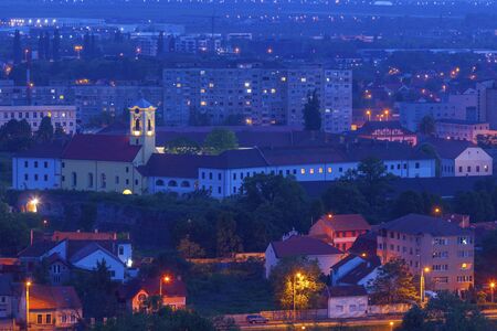 Church in Oradea Citadel. Oradea, Bihor County, Romania.の写真素材