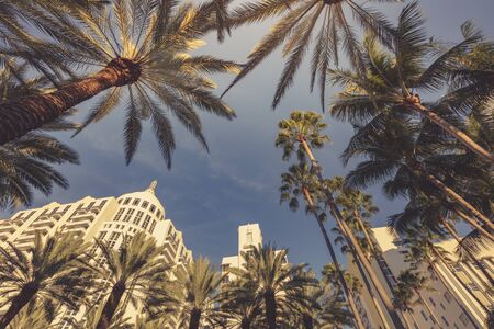 Miami Beach. Miami Beach, Florida, USA.の写真素材
