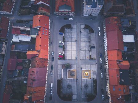 Panorama of Toszek. Toszek, Opole, Poland.の写真素材