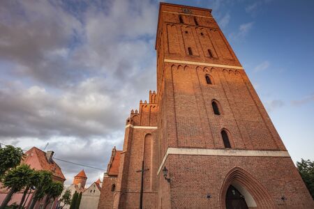 St. Peter and Paul Church in Reszel. Reszel, Warmian-Masurian, Poland.の写真素材