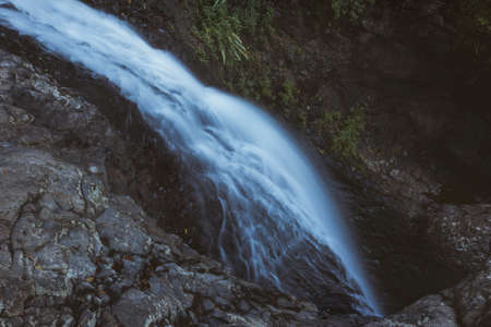 Waterfalls in Springbrook National Park. Queensland, Australia.の写真素材