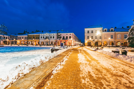 Old town of Krosno. Rzeszow, Subcarpathia, Polandの写真素材