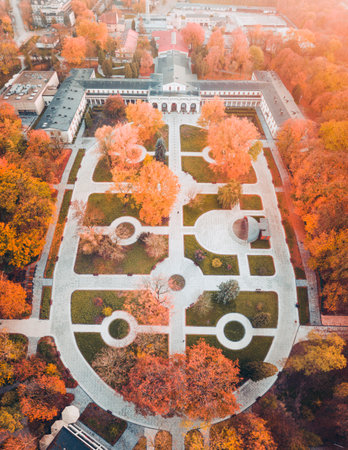 Panorama of Busko Zdroj. Busko Zdroj, Holy Cross, Poland.の写真素材