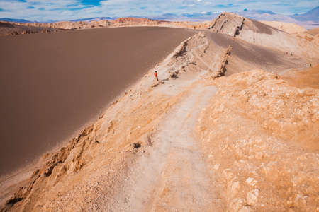 Valle de la Luna. San Pedro de Atacama, Antofagasta, Chile.の写真素材