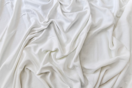 White satin backgroundの写真素材