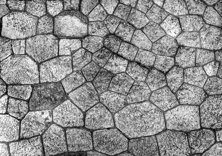 Black and White block backgroundの写真素材