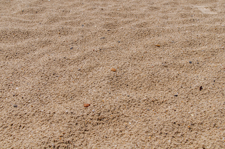 Closeup of sand pattern of a beachの写真素材