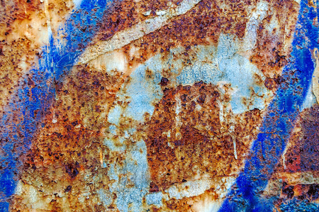 Old rusty brown  metal sheetの写真素材