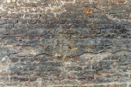 Old brick wall backgroundの写真素材