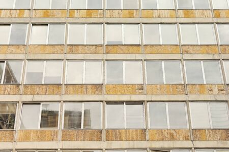 Office building in a downtown districtの写真素材