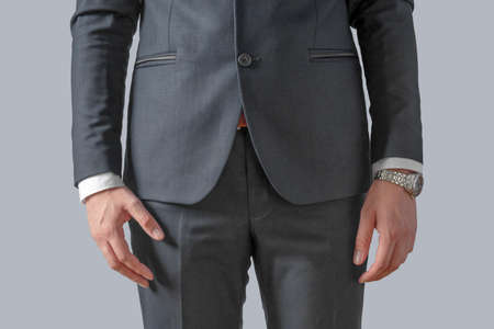 Businessman concept stress problem crotchの写真素材