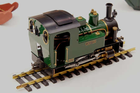 scale model from a trainの写真素材