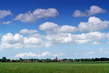 Village in the Netherlandsの写真素材