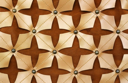 brown leather background 