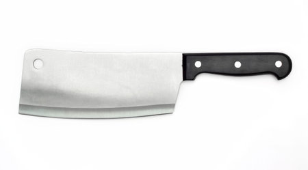 Sharp knife of the butcher の写真素材