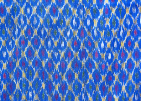 pattern on thai cloth texture of general traditional thai style native の写真素材