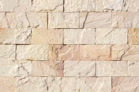 sand stone brick wall for background
