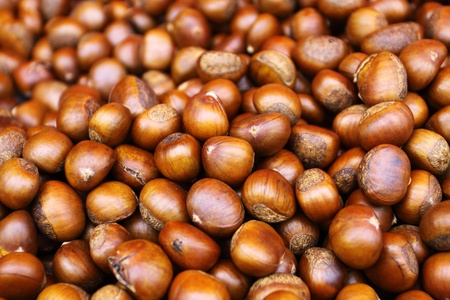 sweet chestnuts の写真素材