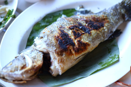 asia grill fish seafood 