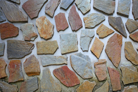 Detailed stone wall  texture background